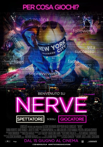 Nerve_Regia di Ariel Schulman e Henry Joost