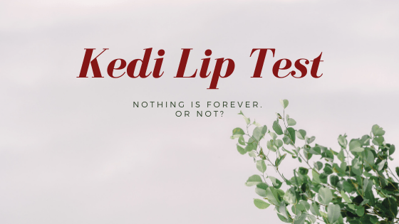 Lip Test – Kiko